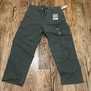 Men’s Ironclad 38 regular work pants gray NWT
